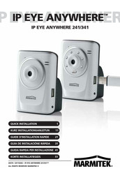 Marmitek IP EYE ANYWHERE 341 Guia De Inicio Rapido