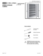 Uline H-9865 Manual De Instrucciones