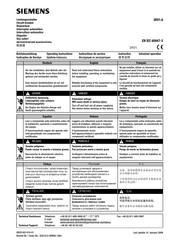 Siemens 3RV1.6 Instructivo