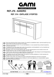 Gami SANDRO J76 Manual De Instrucciones