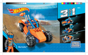 Mega Bloks Hot Wheels Max Scatter 3 en 1 CNF41 Instrucciones De Montaje