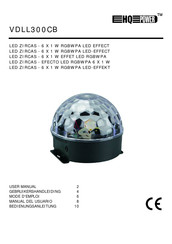 HQ-Power VDLL300CB Manual Del Usuario