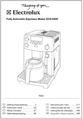 Electrolux ECG 6400 Instrucciones De Uso