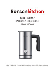 BonsenKitchen MF8004 Instrucciones De Operación