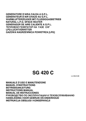 BIEMMEDUE SG 420 C Manual De Instrucciones