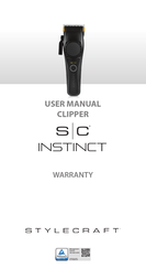 STYLECRAFT S C Instinct Manual De Instrucciones