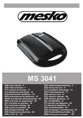 Mesko MS 3041 Manual De Uso