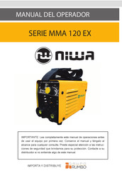 NIWA MMA 120 EX Serie Manual Del Operador