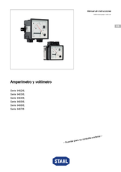 Stahl 8403/6 Serie Manual De Instrucciones