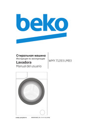 Beko WMY 71283 LMB3 Manual Del Usuario