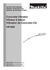 Makita VR1000 Manual De Instrucciones