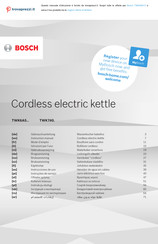 Bosch TWK6A5 Serie Instrucciones De Uso