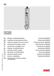 Franke MIRANIT F5ST2028 Instrucciones De Montaje Y Servicio