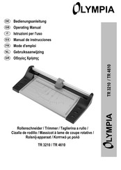 Olympia TR 4610 Manual De Instrucciones