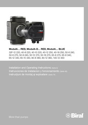 Biral ModulA 50-6 240 RED Instrucciones De Instalación Y Funcionamiento