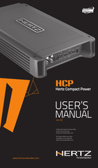 Hertz HCP1D Manual Del Usuario