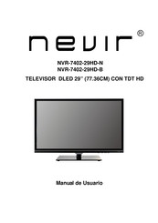 Nevir NVR-7402-29HD-N Manual Del Usuario