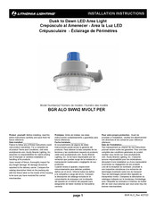 Lithonia Lighting BGR ALO SWW2 MVOLT PER Instrucciones De Instalación