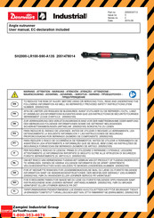 Desoutter SH2000-LR100-S90-A13S Manual De Instrucciones