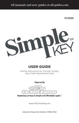 Car Keys Express CDFO-E3Z0SK Manual De Usuario