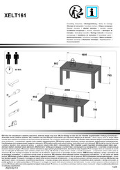 Forte XELT161 Instrucciones De Montaje