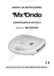 Mx Onda MX-GR2160 Manual De Instrucciones