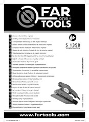 Far Tools S 135B Traduccion Del Manual De Instrucciones Originale