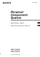 Sony PMC-D305L Manual De Instrucciones