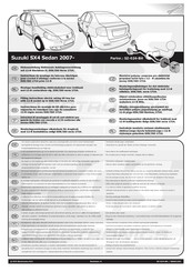 ECS Electronics SZ-024-BH Instrucciones De Montaje