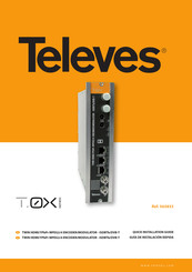 Televes T.OX 563833 Guía De Instalación Rápida