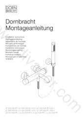 Dornbracht 33 200 625-FF Instrucciones De Montaje