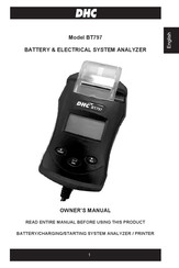 DHC BT797 Manual De Instrucciones