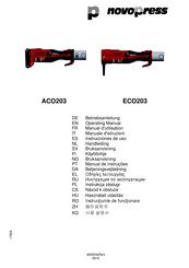 NovoPress ACO203 Instrucciones De Uso