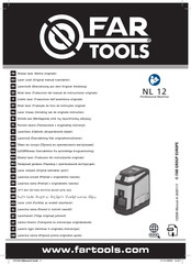 Far Tools NL 12 Traduccion Del Manual De Instrucciones Originale