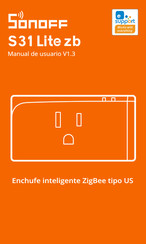 Sonoff ZigBee S31 Lite zb Manual De Usuario