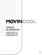 Movincool CLIMATE PRO K12 Manual De Operación