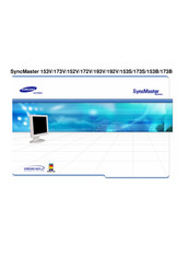 Samsung SyncMaster 153B Manual De Instrucciones