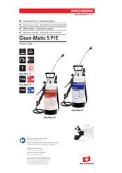 Birchmeier Clean-Matic 5 P Instrucciones De Uso