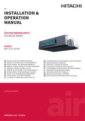 Hitachi RPIL-1.5FSRE Manual De Instalación Y Funcionamiento
