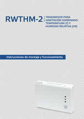 Sentera Controls RWTHM-2 Instrucciones De Montaje Y Funcionamiento