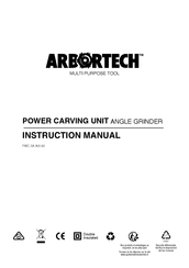 Arbortech PWC.SA.900.60 Manual De Instrucciones