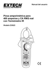 Extech EX623 Manual Del Usuario