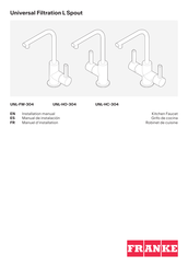 Franke UNL-HC-304 Manual De Instalación
