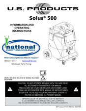 U.S. Products SOLUS-50O-S Instrucciones De Uso