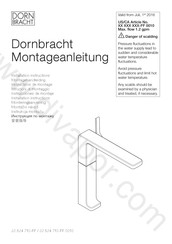 Dornbracht 33 534 710 Serie Instrucciones De Montaje