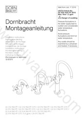 Dornbracht 22 534 892 Serie Instrucciones De Instalación