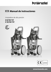 Kränzle X 8/150 TST Manual De Instrucciones