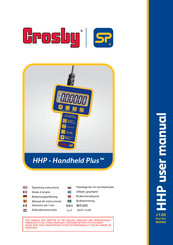 SP Crosby HHP Handheld Plus SU3343 Manual De Instrucciones