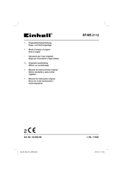 EINHELL BT-MS 2112 Manual De Instrucciones Original