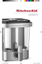 KitchenAid KCM5912S Manual Del Usuario